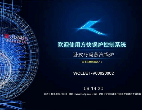 分體冷凝蒸汽鍋爐